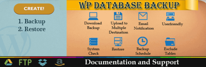 WP base de datos de copia de seguridad