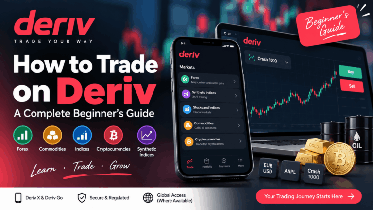 How to Trade on Deriv for Beginners: Complete Guide